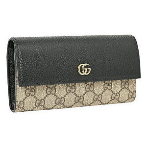 Gucci GG Supreme Continental Wallet GG Bicolor